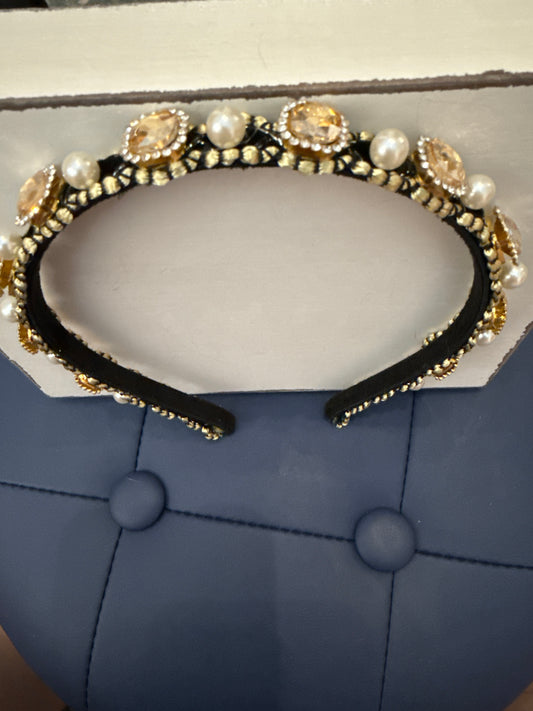Bling and Pearl Headband