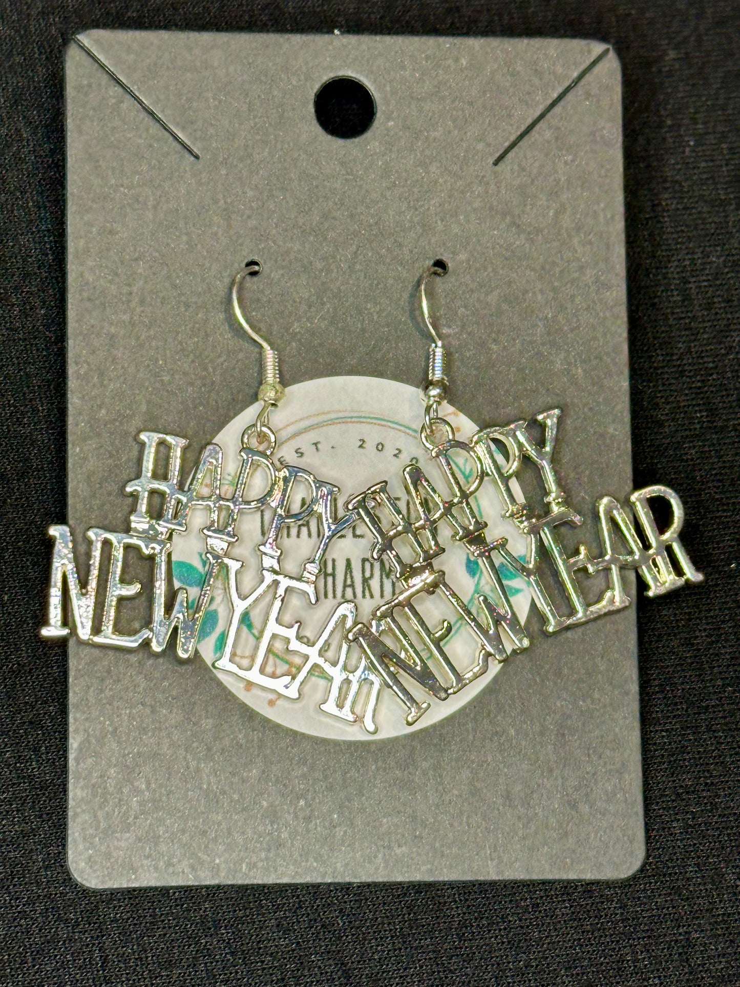 Silver Happy New Year