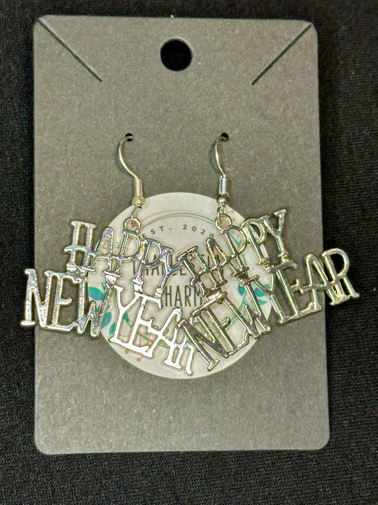 Silver Happy New Year