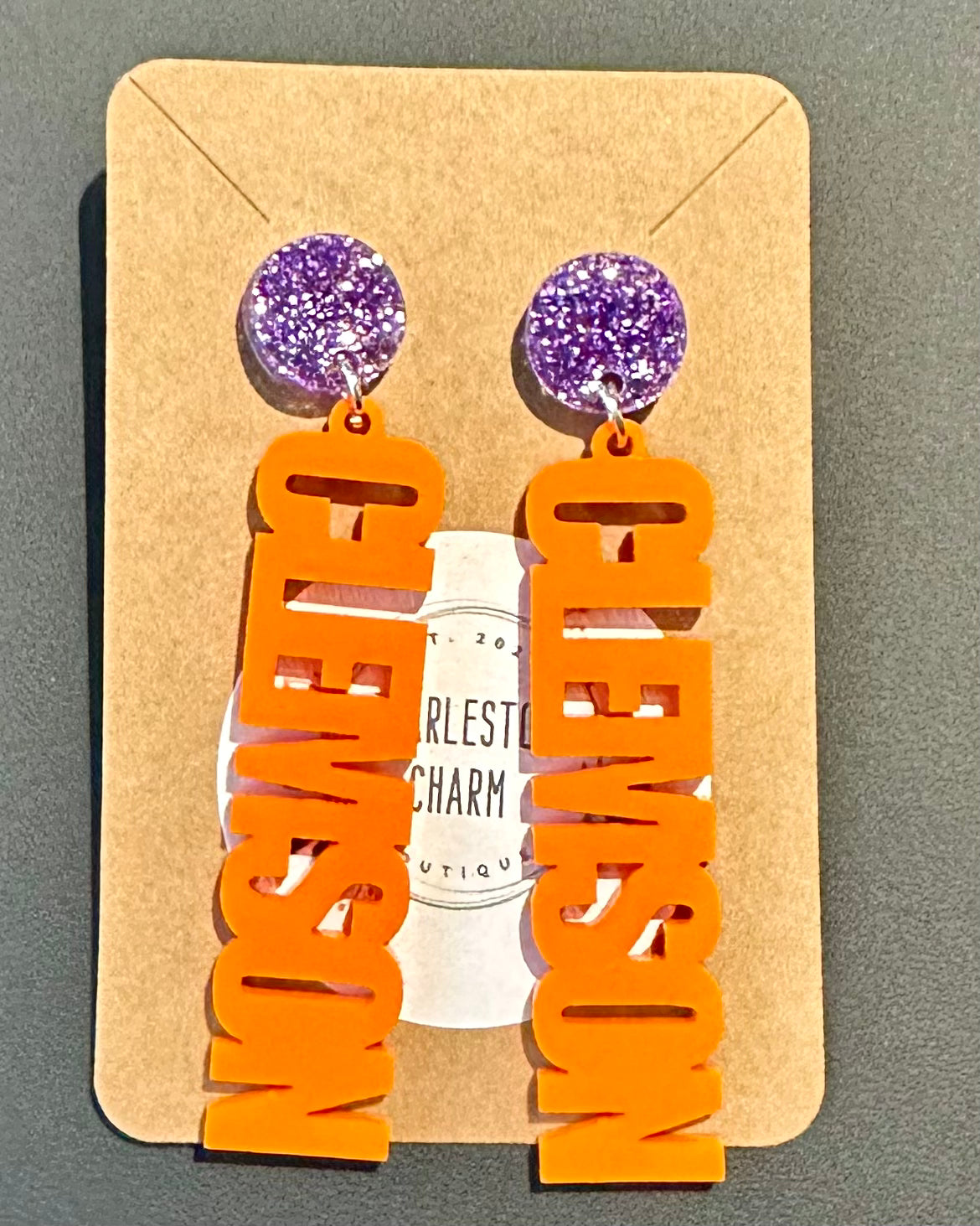 Clemson Word Dangle