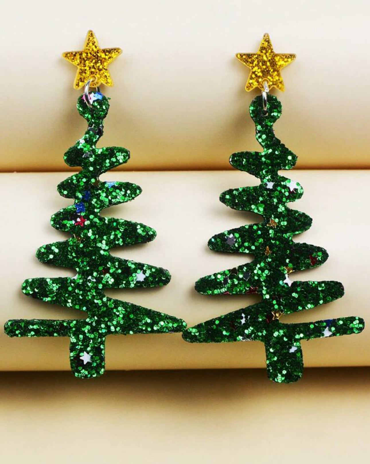Green Sparkle Christmas Tree