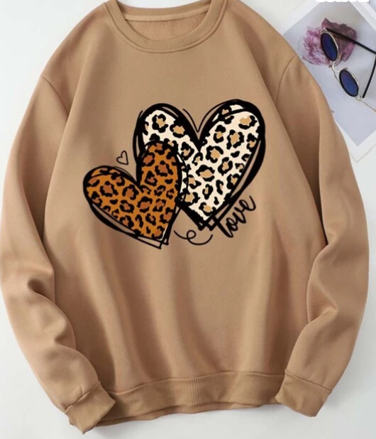 Leopard Love Crewneck Sweatshirt