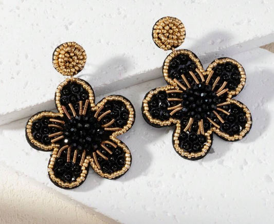 Flower Power Black