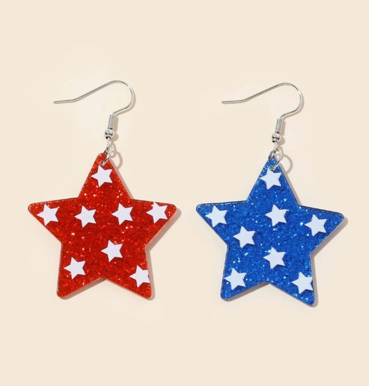 Red Blue Stars