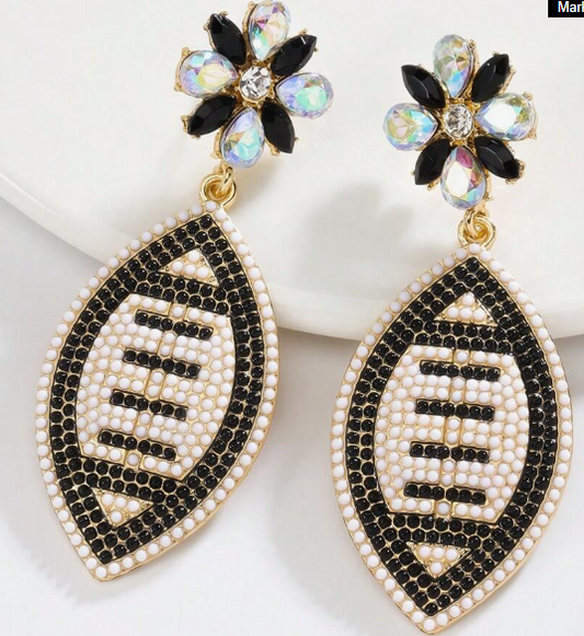 Football Bling White