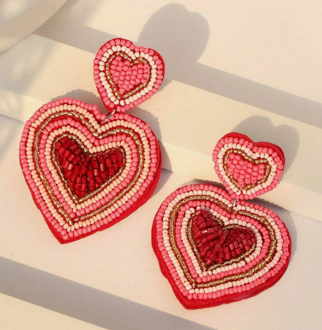 Beaded Heart