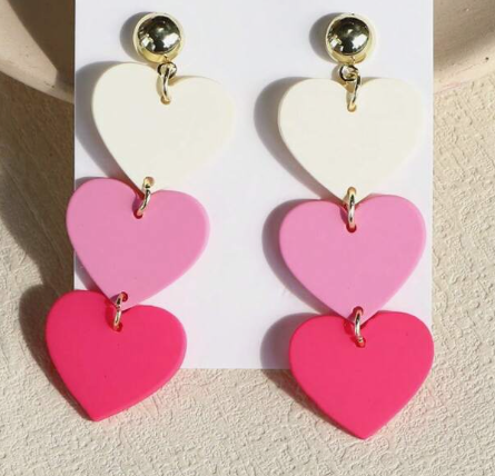 Pink Heart Stack