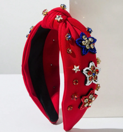 Beaded Star Headband (2 Colors)