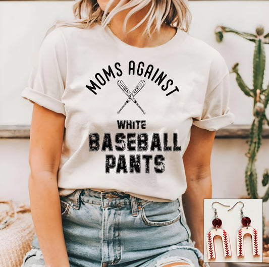 White Baseball Pants