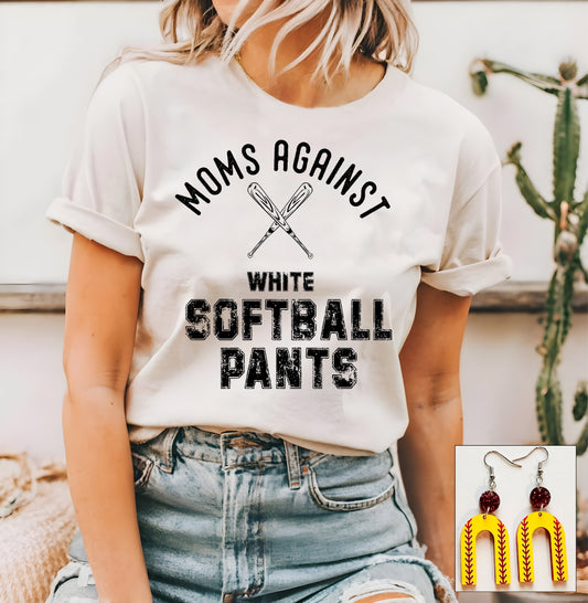 White Softball Pants